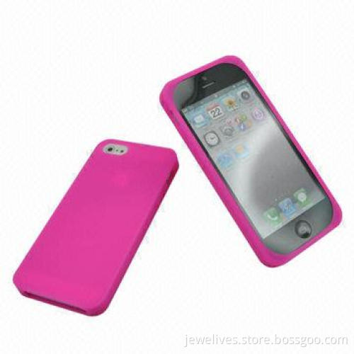 Silicone mobiles phone cases for iPhone 5S